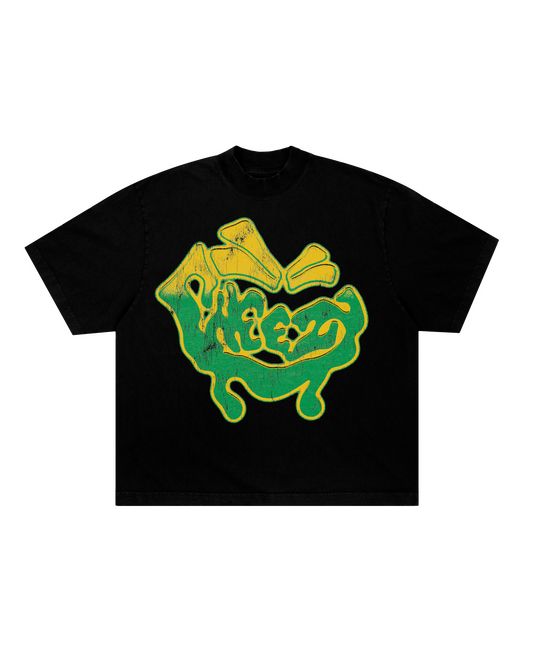 CHEEZY #001 TSHIRT BLACK BOXY FIT